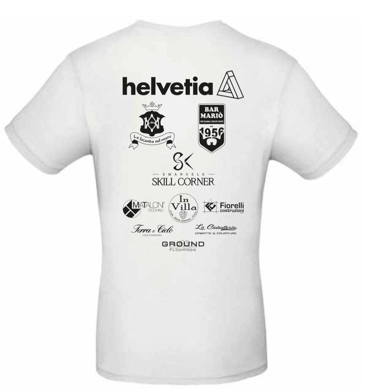 T-shirt BSL 2025 bianca — retro